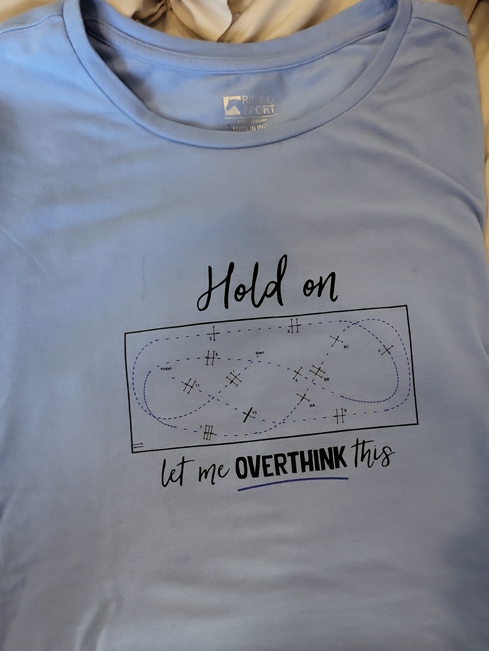 Equestrian funny t shirt